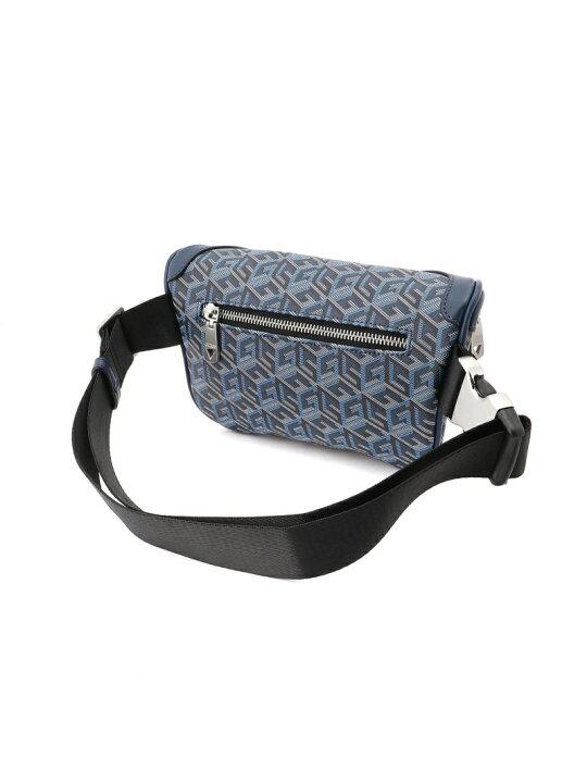 Bolsa Cintura GUESS Vezzola Eco Quattro G Azul