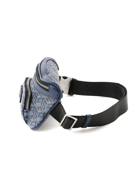 Bolsa Cintura GUESS Vezzola Eco Quattro G Azul