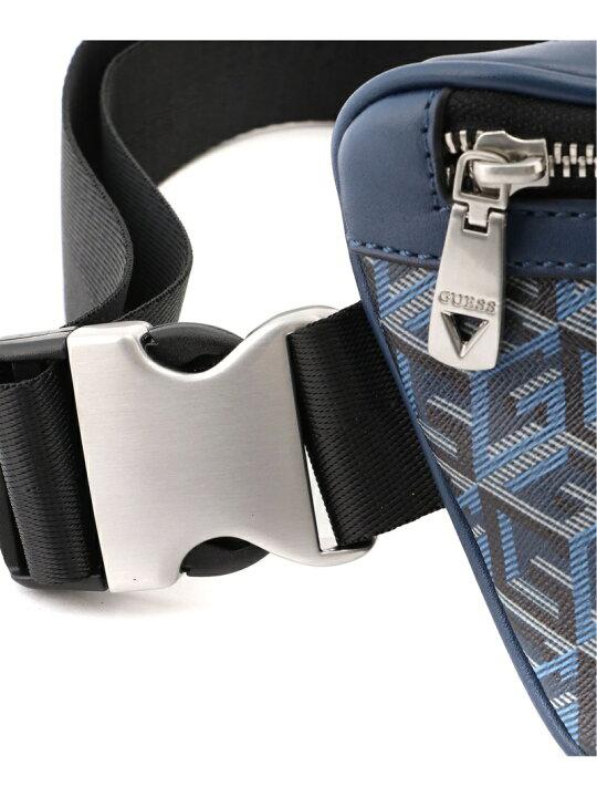 Bolsa Cintura GUESS Vezzola Eco Quattro G Azul