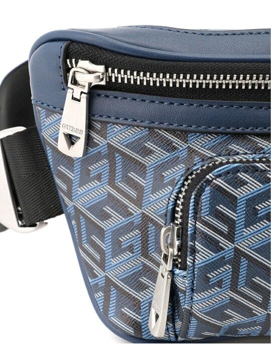 Bolsa Cintura GUESS Vezzola Eco Quattro G Azul