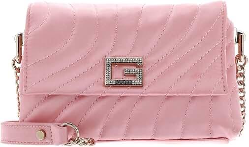 Bolsa Transversal Guess Janek Mini Flap – Rosa Claro