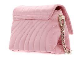 Bolsa Transversal Guess Janek Mini Flap – Rosa Claro