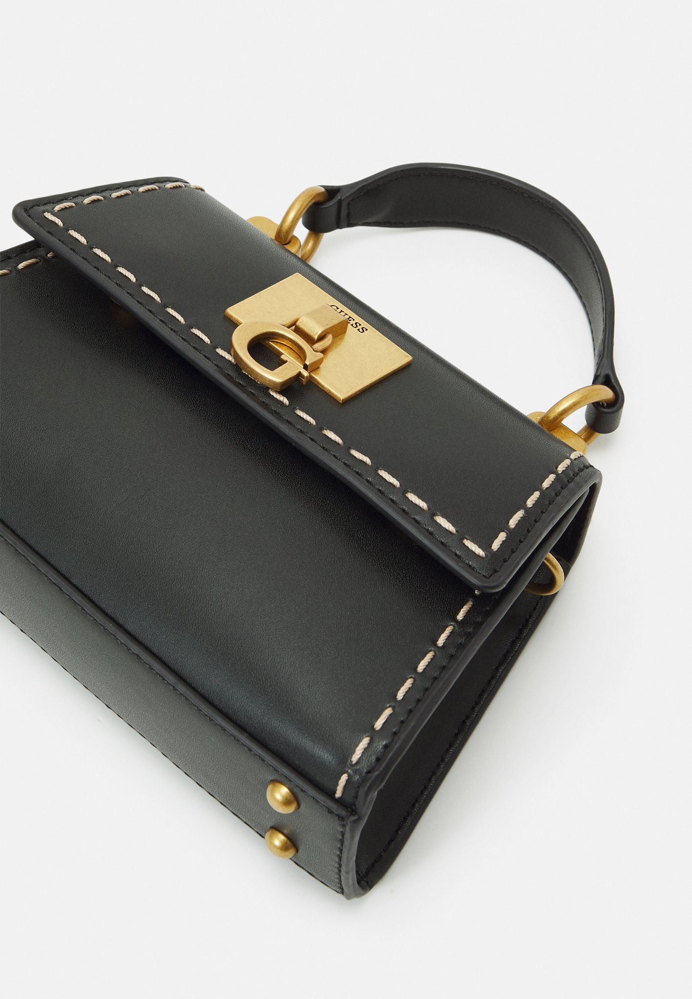 GUESS STEPHI MICRO MINI - Bolsa preta