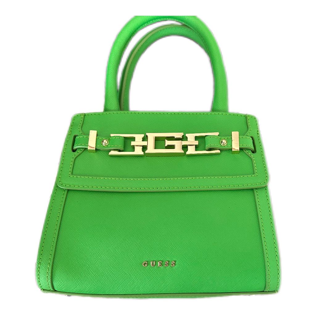 Mini Bolsa GUESS Cristina Echtes Leder COURO LEGÍTIMO