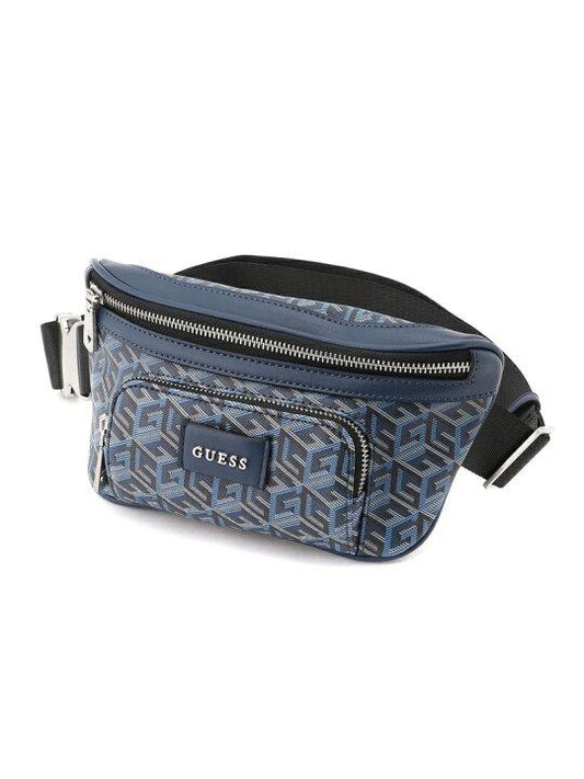 Bolsa Cintura GUESS Vezzola Eco Quattro G Azul