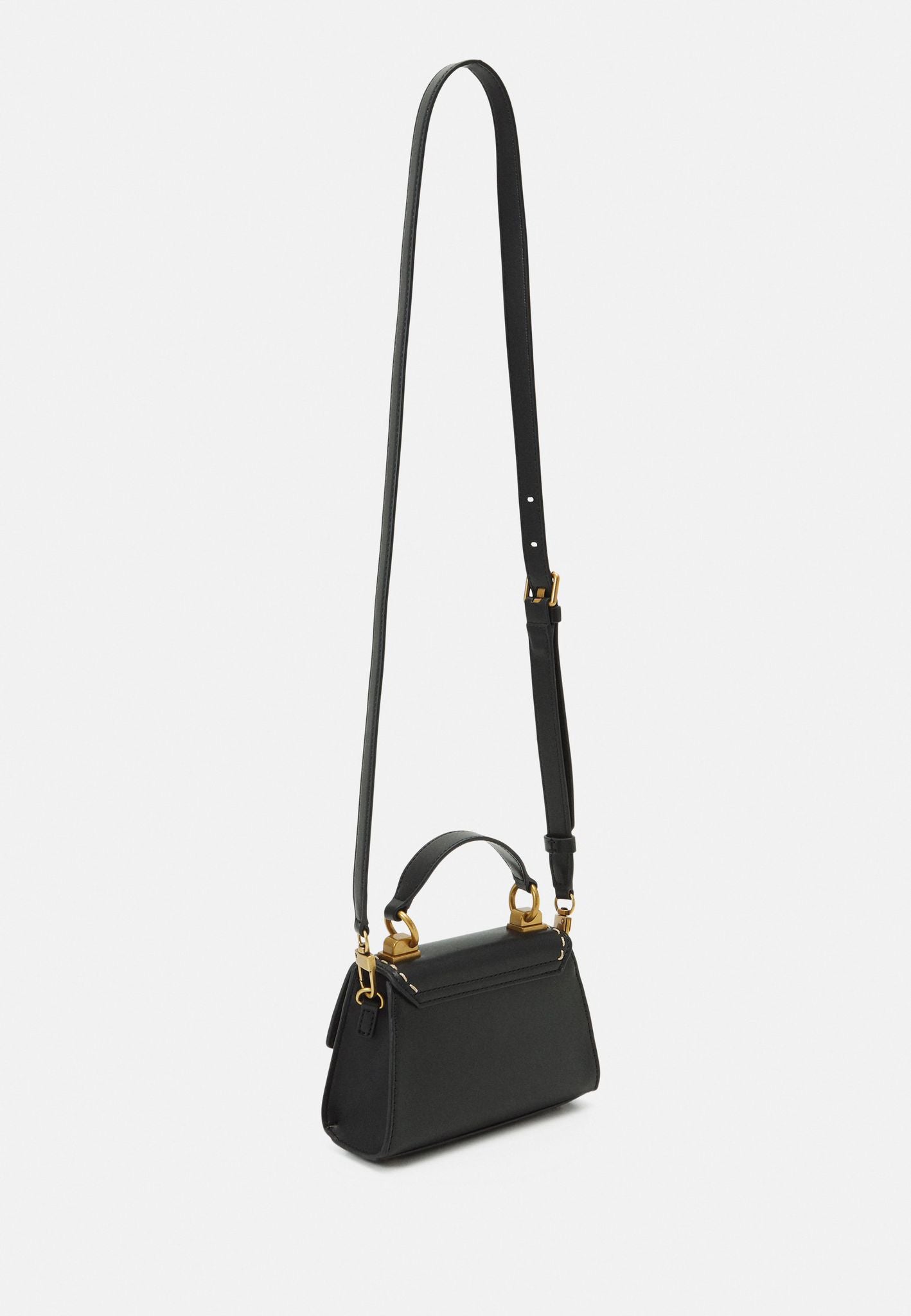 GUESS STEPHI MICRO MINI - Bolsa  preta