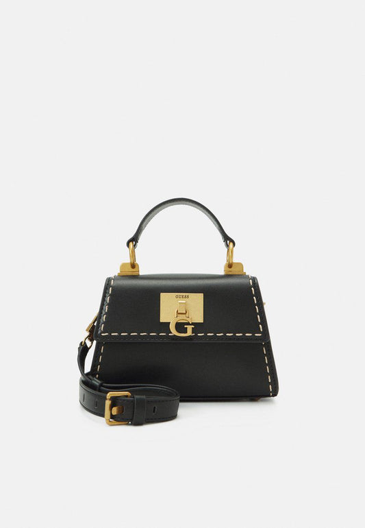 GUESS STEPHI MICRO MINI - Bolsa  preta